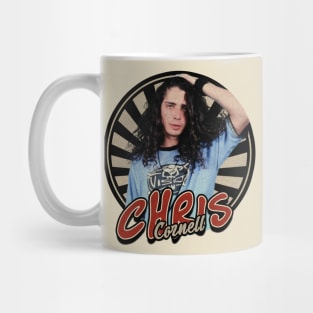 Vintage 80s Chris Cornell Mug